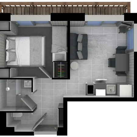 Cosy à Avec Spacieuse Et Parking - Fr-1-563-44 Apartamento *